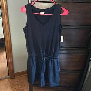 NWT XS Amazon essentials Navy romper